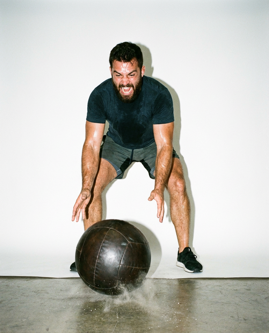 Medicine Ball Soft - to push it