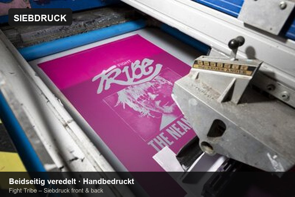 Siebdruck – handbedruckt